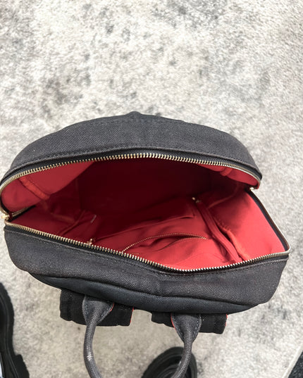 DIAVEL "CRIMSON SPIKES BLACK" BACKPACK