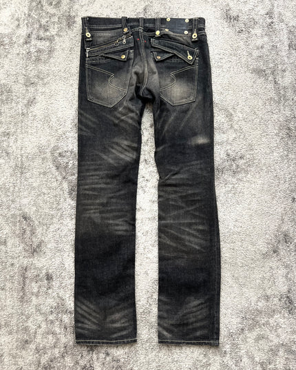 SEMANTIC DESIGN "BLACK RUIN" DENIM