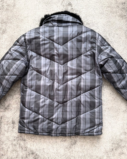 TAKEO KIKUCHI "NOIR GRID" PUFFER