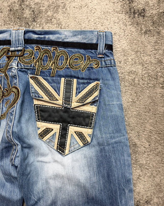 RED PEPPER "UNION JACK" DENIM