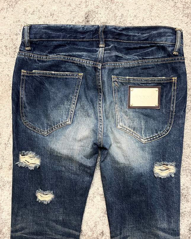 GENNARO "SHATTERED GRACE" DENIM
