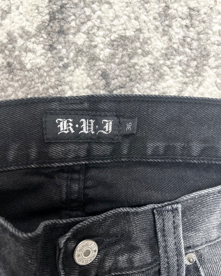 KUI BLACK REGULAR DENIM 