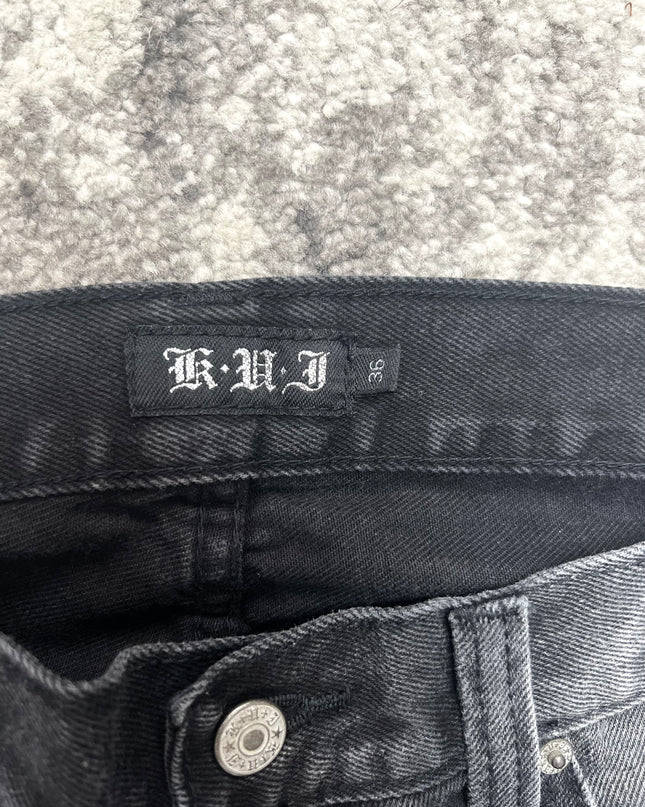 KUI BLACK REGULAR DENIM 