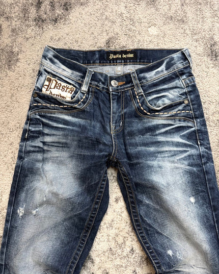 PASTA DENIM "ORNAMENTAL ECHOES" DENIM