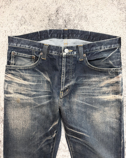 TAKEO KIKUCHI "MIDNIGHT FADE" DENIM