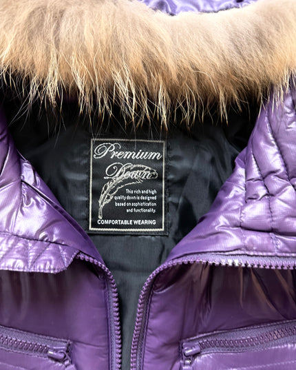 TAKEO KIKUCHI "VIOLET SILENCE" PUFFER