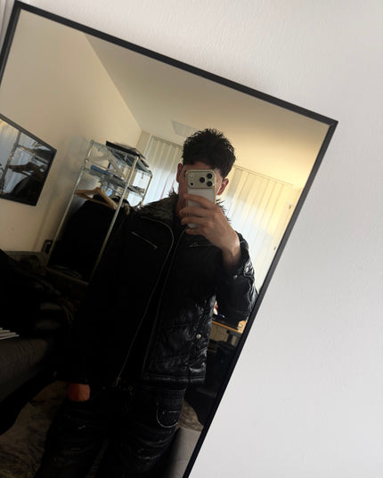 SPINASH "BLACK CHROME" PUFFER (S-M)