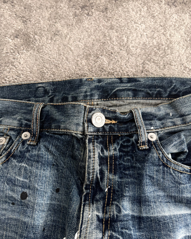 HEISEI "PAINT SPLATTER" DENIM (M)