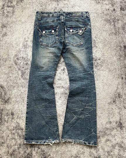 CLEF DE SOL "SPINE LINE RITUAL" DENIM