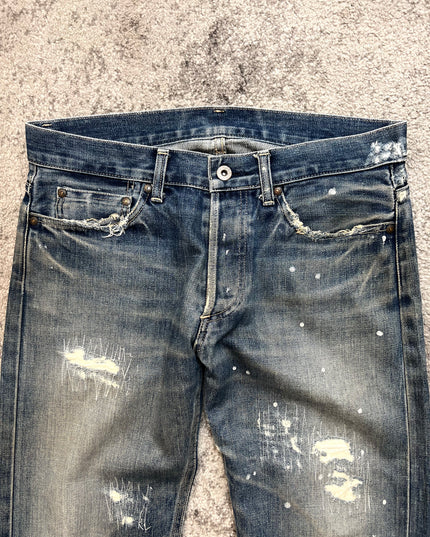 EGOTRIPPING "CONCRETE FADE" DENIM