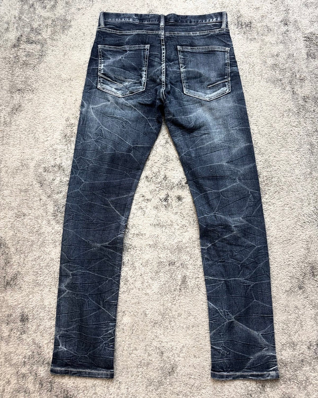 GROWTH "FRACTURED INDIGO" DENIM