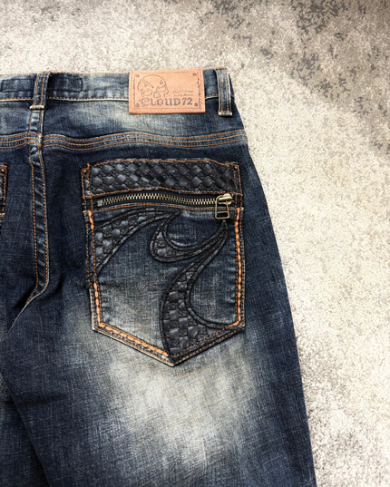 CLOUD72 "MIDNIGHT BURN" DENIM (S-M)