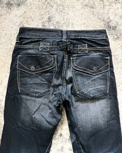 BACKNUMBER DARK BLUE DENIM
