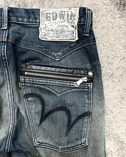 EDWIN XV "ZIPPER ARC" DENIM