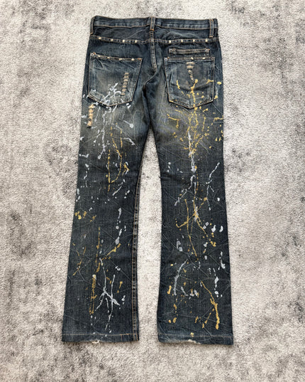 K.U.I "CHAOS PAINT" DENIM
