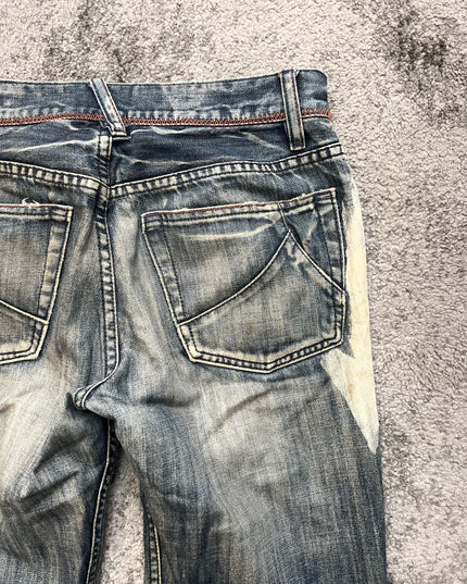 TAKEO KIKUCHI "BLEACHED MEMORY" DENIM