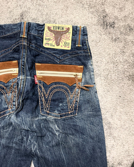 EDWIN XVS "RUST RIDERS" DENIM