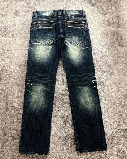 ROOT THREE "TOXIC FADE" DENIM