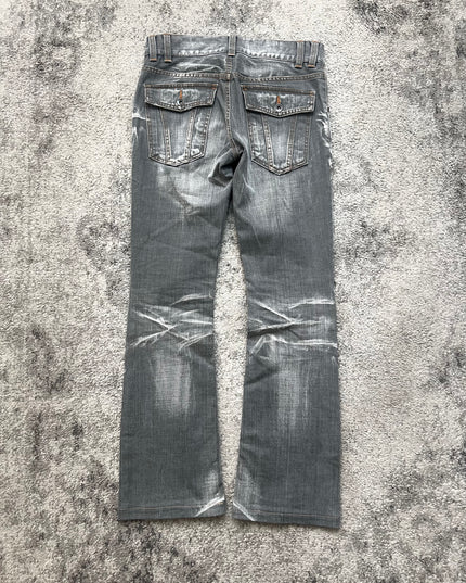 MICHEL KLEIN "GHOST STATIC" DENIM
