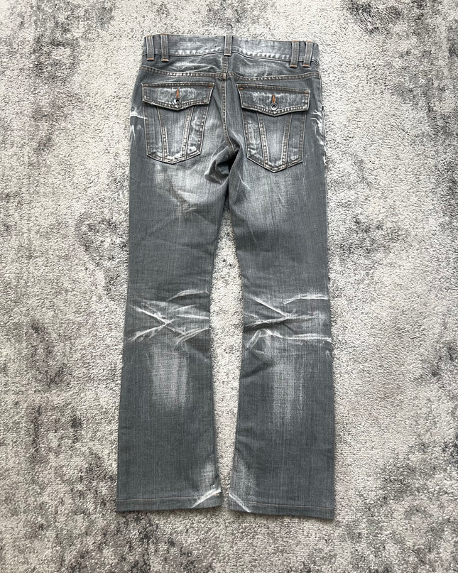 MICHEL KLEIN "GHOST STATIC" DENIM