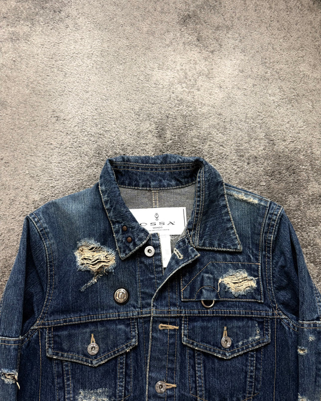 OSSA "BROKEN RITUAL" DENIM JACKET