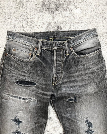 TASUKI JEANS "KOJIMA SCARS" DENIM