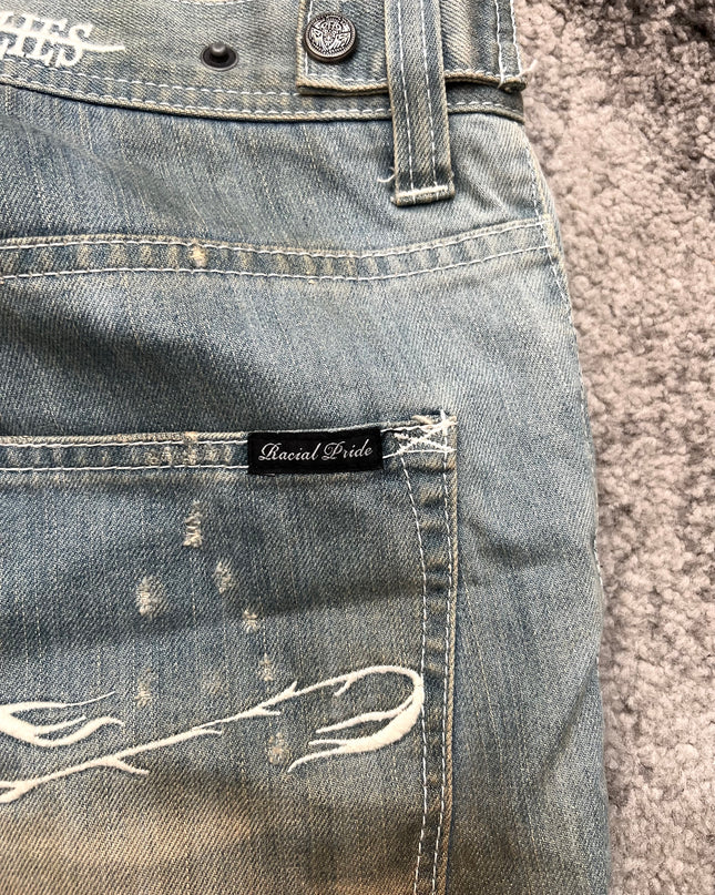 OFF THE NEIGE "BLEACH BURN" DENIM