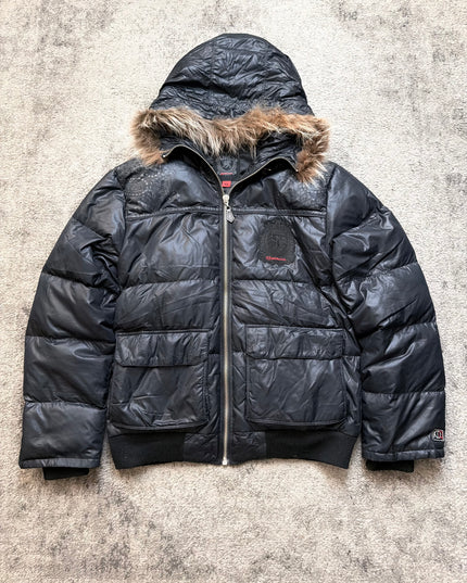 KD "BLACK STATIC" PUFFER