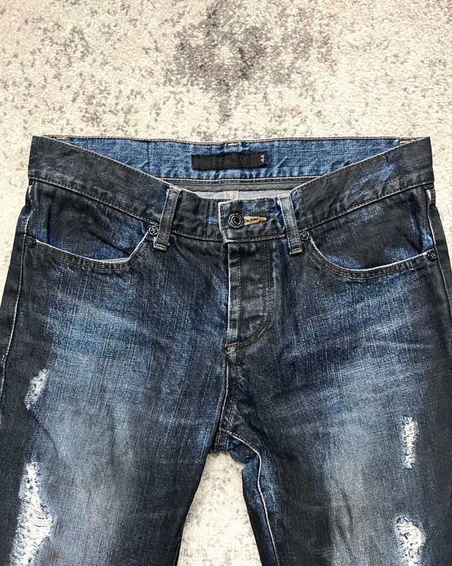 FUGA WAXED DENIM XS 