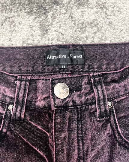 ATTRACTIVE FOREST "FADE LOOP" DENIM