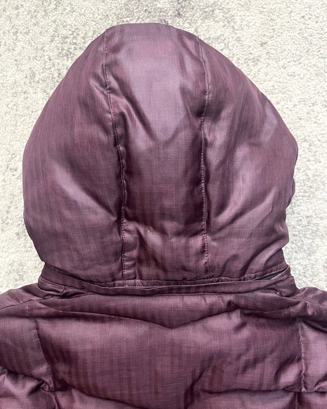 MICHEL KLEIN "CRIMSON WINTER" PUFFER