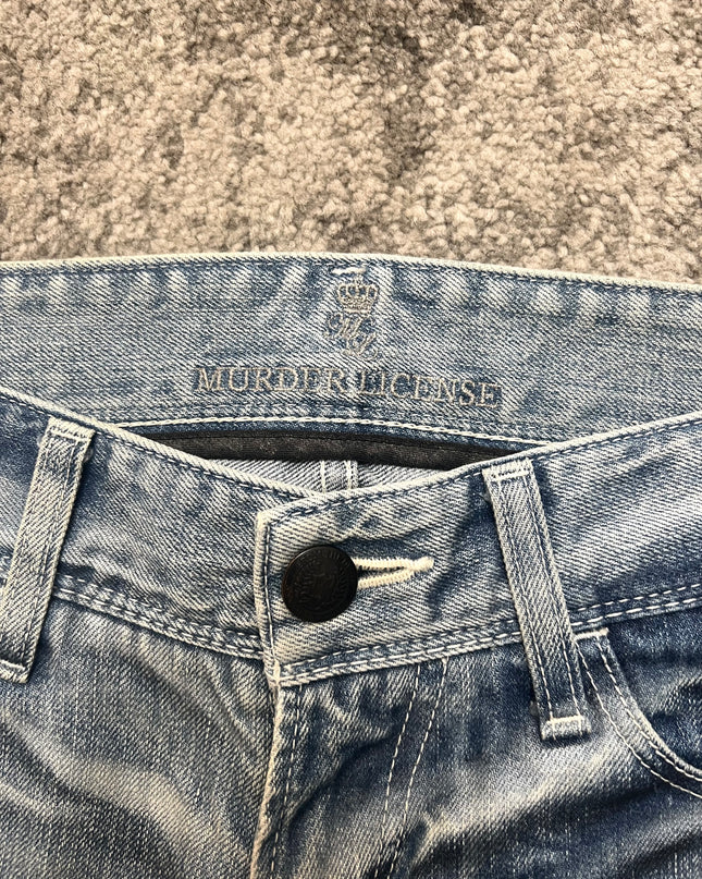 MURDER LICENSE "ICE VEINS" DENIM