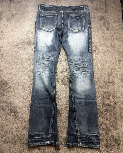 MICHEL KLEIN "FRACTURED SILENCE" DENIM