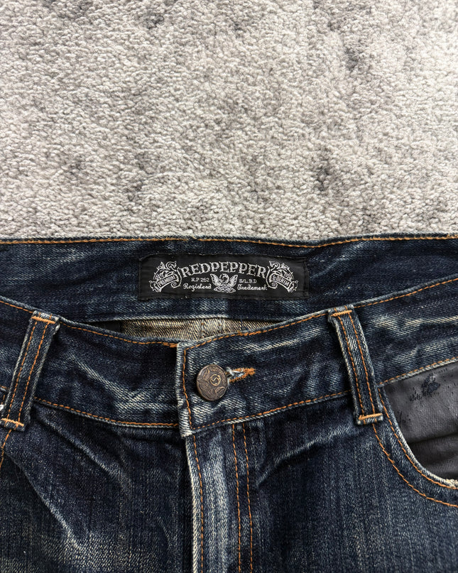 RED PEPPER "VINTAGE FADE" DENIM (L)