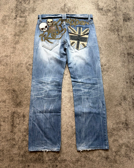 RED PEPPER "UNION JACK" DENIM