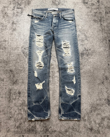 SLOWGUN "SHATTERED LOVERS" DENIM