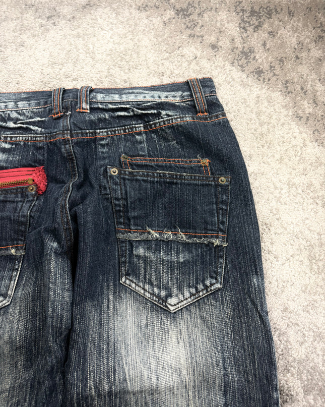 DEVGRU "DISTRESSED FADE" DENIM (M)