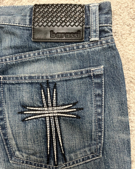 BARASSI "BLACK DUST" DENIM