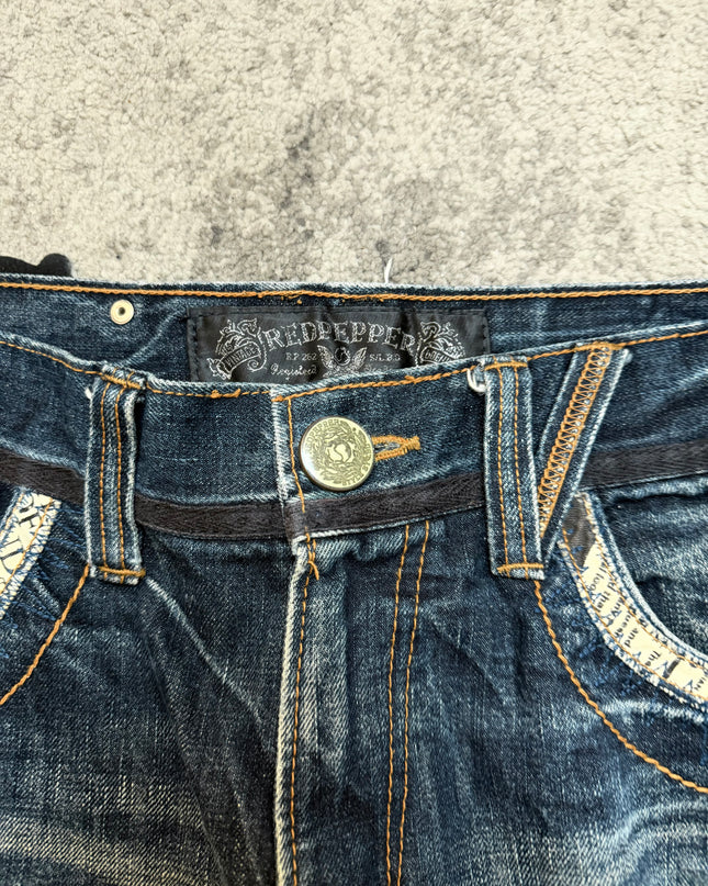 RED PEPPER "HEAVENS WING" DENIM