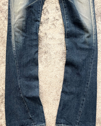 EGOIST "INDIGO SWERVE" DENIM