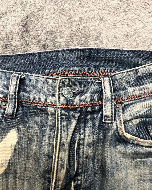 TAKEO KIKUCHI "BLEACHED MEMORY" DENIM