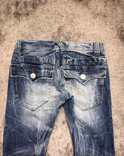GROWTH "CRUSHED HORIZON" DENIM