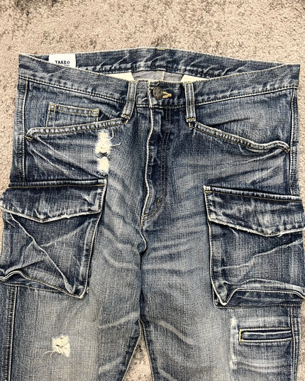 TAKEO KIKUCHI "URBAN RUINS" DENIM