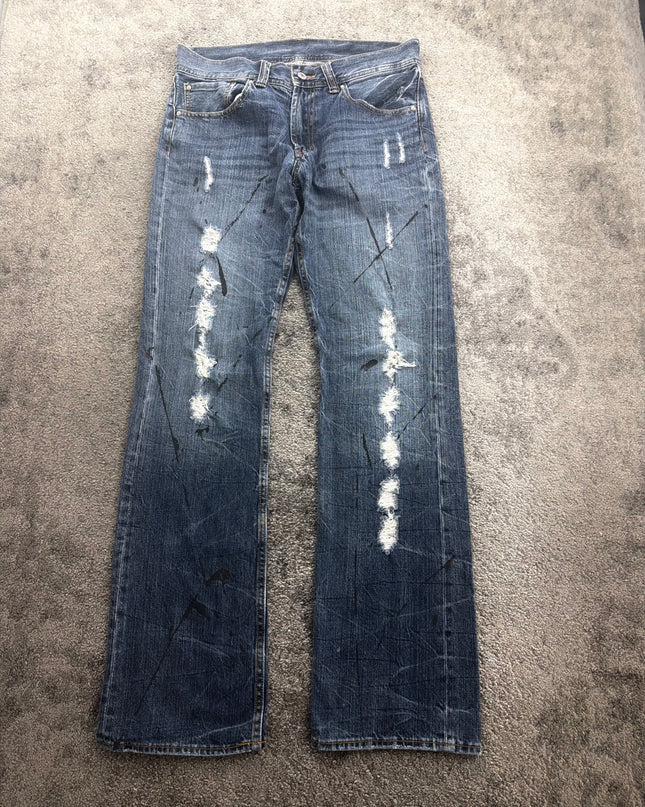 HEISEI "DESTROYED INK" DENIM (S-M)