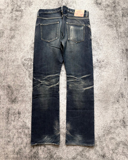 TAKEO KIKUCHI "MIDNIGHT FADE" DENIM