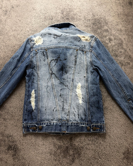 MIDAS "COLD MARBLE" DENIM JACKET (S)