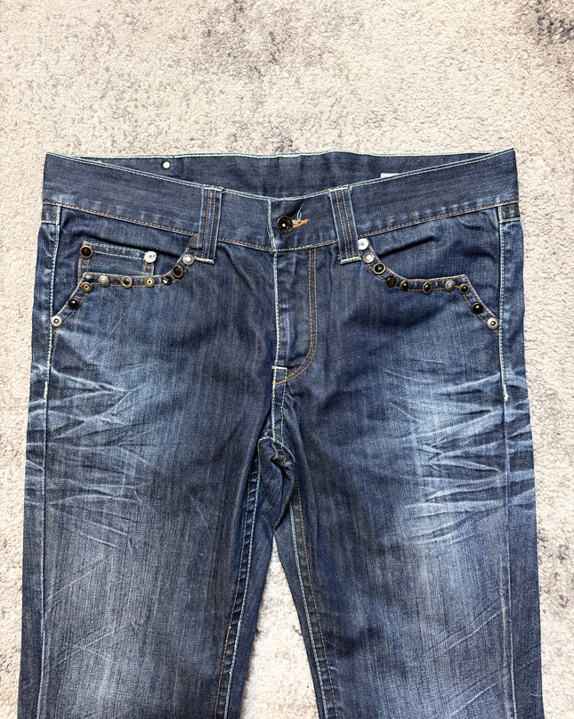 SEMANTIC DESIGN "TWISTED INDIGO" DENIM