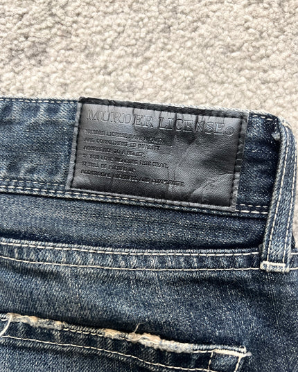 VANQUISH X MURDER LICENSE "DECAY" DENIM