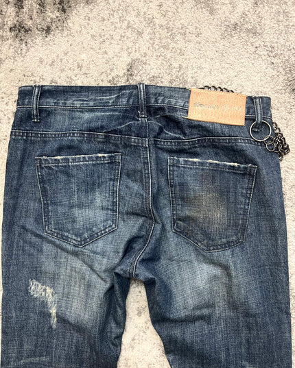 GENNARO "SCARS ON THE PAVEMENT" DENIM