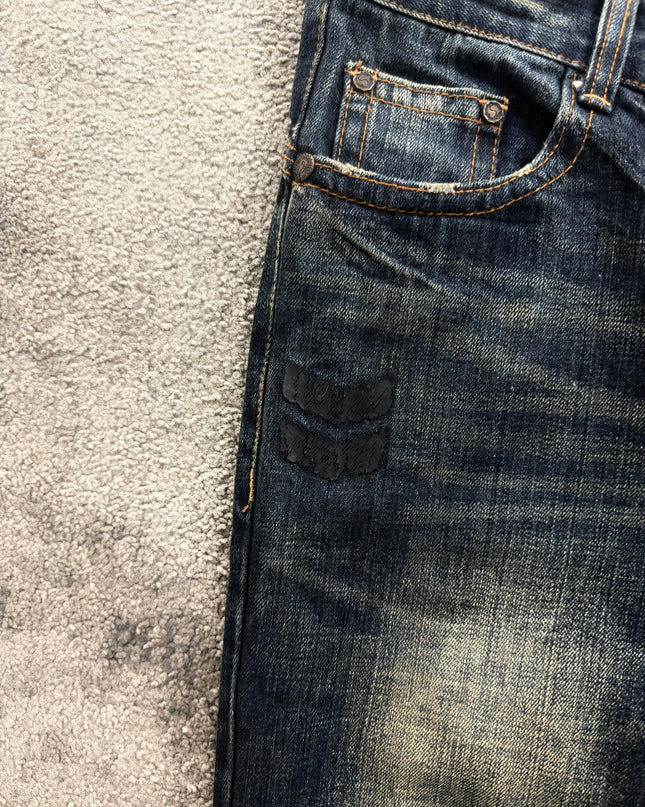 RED PEPPER "VINTAGE FADE" DENIM (L)